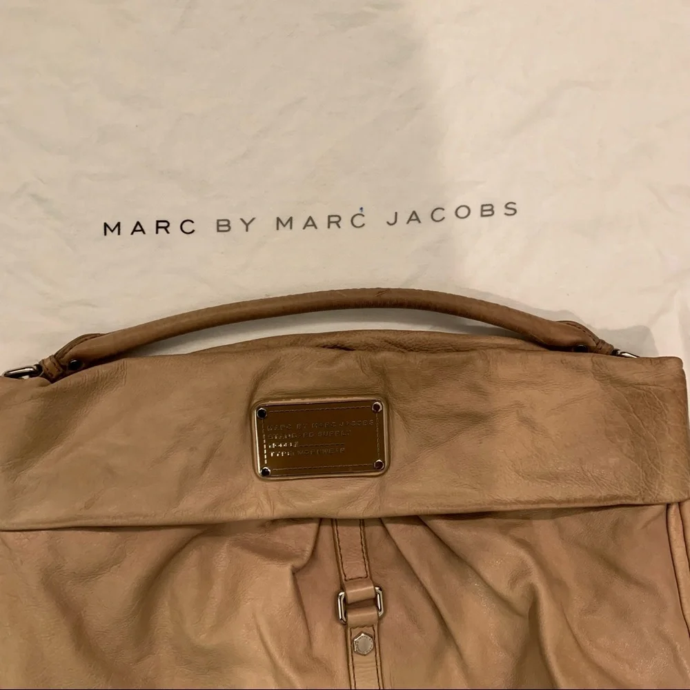 Marc by Marc Jacobs Dr Q Lil Riz Leather Hobo Bag